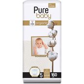 Pure Baby Organic No:5 Junior 160 Adet Bebek Bezi