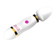 Pureloveadult 11 Cm Mini Vibratör Şarjlı Silikon Wand Masakj Aleti
