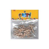 Puti 4674 24'lü Natural Ahşap Küçük Mandal