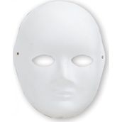 Puti Büyük Surat Karton Maske