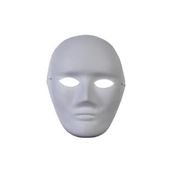 Puti Küçük Surat Karton Maske