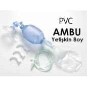 Pvc Ambu Seti Yetişkin Suni Solunum Maskesi Airway Ambu Pvc Disp