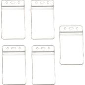 Pvc Yaka Kartlığı Yaka Kartı Kılıfı Kart Koruyucu 7X11 cm - 5 Adet