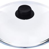 Pyrex 4937234 tencere/tava için cam kapak, 28 cm, şeffaf