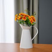 Q-Art Dekoratif 34 cm Yapay Papatya