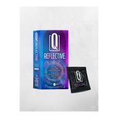 Q Reflective 6'lı Kremli Tırtıklı Prezervatif Geciktiricili