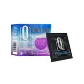 Q Reflective Q Think Thin Extra İnce 0.045 Mm Prezervatif 3Lü Paket