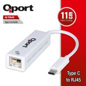 Q-Tr45 Q-Tr45 Type-C To Rj45 (Gıgabıt) Network Converter (Cevırıcı Donusturucu)