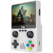 Qasul X6 Taşınabilir HD Görüntü 1000 Oyun Retro Oyun Konsolu