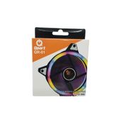 QPART QR-01 RAİNBOW 3 PİN+ MOLEX KASA FANI 12CM KUTULU