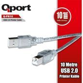 Qport Q-PR10 10M USB 2.0 Yazıcı Kablosu