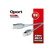 Qport Q-Pr10 Usb 2.0 10 Metre Prınter Kablosu