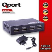 Qport Q-SPL4 4 Port HDMI Çoklayıcı