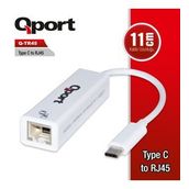 Qport Q-TR45 TYPE-C TO RJ45 Ethernet Çevirici