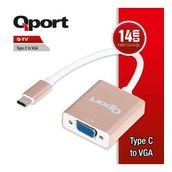 Qport Q-TV Type-C Den VGA Dönüştürücü
