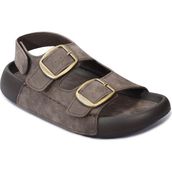 Qramed Orthopedix Çitf Bantlı Tokalı Unisex Spor Sandalet QR25250 - Kahverengi
