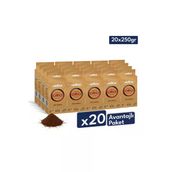 Qualita Oro %100 Arabica Öğütülmüş Filtre Kahve 250 Gr | 20'Li Avantajlı Paket