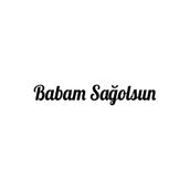 Quart Aksesuar 30 x 6 cm Babam Sağolsun Oto Sticker Araba Cam Sticker Siyah