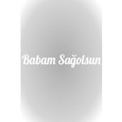 Quart Aksesuar Babam Sağolsun Oto Sticker Araba Cam Sticker Beyaz 25 X 5 Cm 795258224062