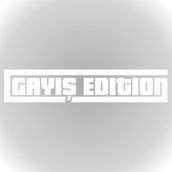 Quart Aksesuar Gayış Edition Oto Sticker Araba Cam Sticker - Beyaz - 30 x 6 cm