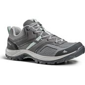 Quechua MH100 Gri Yeşil Kadın Outdoor Ayakkabı