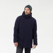 Quechua NH500 Mavi -10 Derece Su Geçirmez Erkek Outdoor Kışlık Mont