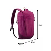 Quechua Outdoor Sırt Çantası - Erik Moru / Mürdüm - 10 L - Arpenaz 50