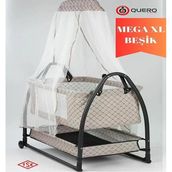 Quero Diva Anne Yanı Sallanır Beşik 0-18 Ay / Kahve