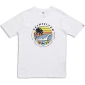 Quiksilver EQBZT04641-WBB0 Beyaz Erkek Çocuk T-Shirt