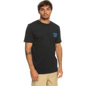 Quiksilver EQYZT07224 Warped Frames Siyah Erkek T-shirt