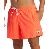 Quiksilver everyday solid volley 15 erkek deniz şortu Turuncu