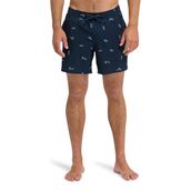 Quiksilver Stretch Printed Erkek Lacivert Deniz Şortu EQYJV04217-3110