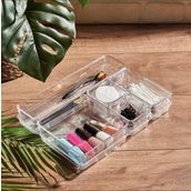 Qutu 30x23x5 cm Şeffaf Çekmece İçi Düzenleyici