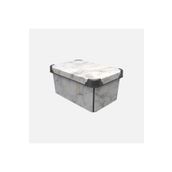 Qutu Style Marble 5 lt Saklama Kutusu