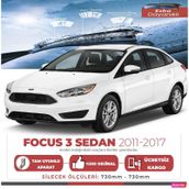 R.B.W Ford Focus 3 Sedan 2011-2018 Ön Muz Silecek Takımı