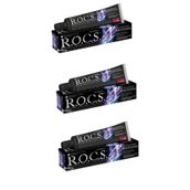 R.O.C.S. 3x60 ml Sensation Whitening Beyazlatıcı Parlatıcı Diş Macunu
