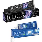 R.O.C.S. Sensation Whitening Diş Macunu ve Pro Diş Parlatma Macunu 35 gr 2'li Set