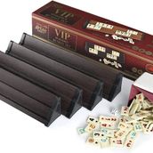 R2 Hookah STAR VIP Ahşap Okey Takımı - Koyu Renk