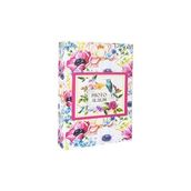 Rabsev RS306 10x15 cm 200 Fotoğraf Kapasiteli Çiçekler Desenli Lüks Fotoğraf Albümü