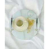 Radiant Nişan Damat Kahve Tepsisi gümüş
