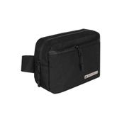 Rakerplus 21x15x5 cm Siyah Minimal Unisex Bel ve Göğüs Çantası