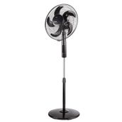 Raks SF 16 Plus Siyah 40 cm 5 Kanat Pervaneli Ayaklı Vantilatör