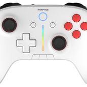 Rampage Hydra BT + 2.4 GHz PC Gamepad RGB Joypad Oyun Kolu Beyaz