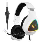 Rampage M7 Moncher Beyaz RGB Kablolu Mikrofonlu Oyuncu Kulaklığı