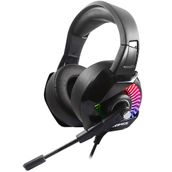 Rampage RM-K66 Typhoon Siyah RGB Ledli Mikrofonlu Oyuncu Kulaklık