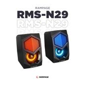 Rampage Rms-n29 2.0 6w Usb Gaming Speaker Hoparlör Oyuncu Speaker Pc-ps4-notebook-nintendo-x-box