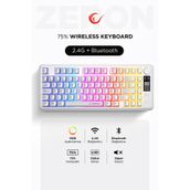 Rampage Zeron RM-K87 RGB %75 TKL Membrane Switch Kablosuz Oyuncu Klavyesi