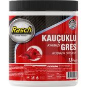 Rasch Kauçuklu Katı Gres Yağı Kırmızı - 3.6 Kg. - Kauçuklu Gres
