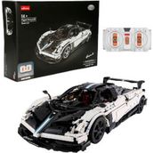 Rastar 1:18 Pagani Huayra Bc Beyaz USB Şarjlı Uzaktan Kumandalı Model Araba Yapım Seti 2902 Parça