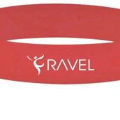 Ravel Kırmızı Latex Aerobik Pilates Direnç Egzersiz Bandı